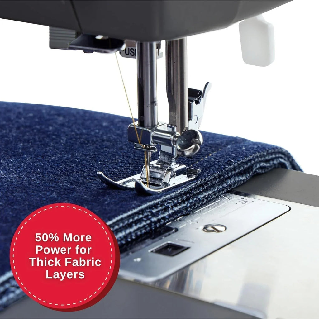 SINGER Heavy Duty High Speed Sewing Machine With Accessory Kit, 110 Stitch Applications - 4452