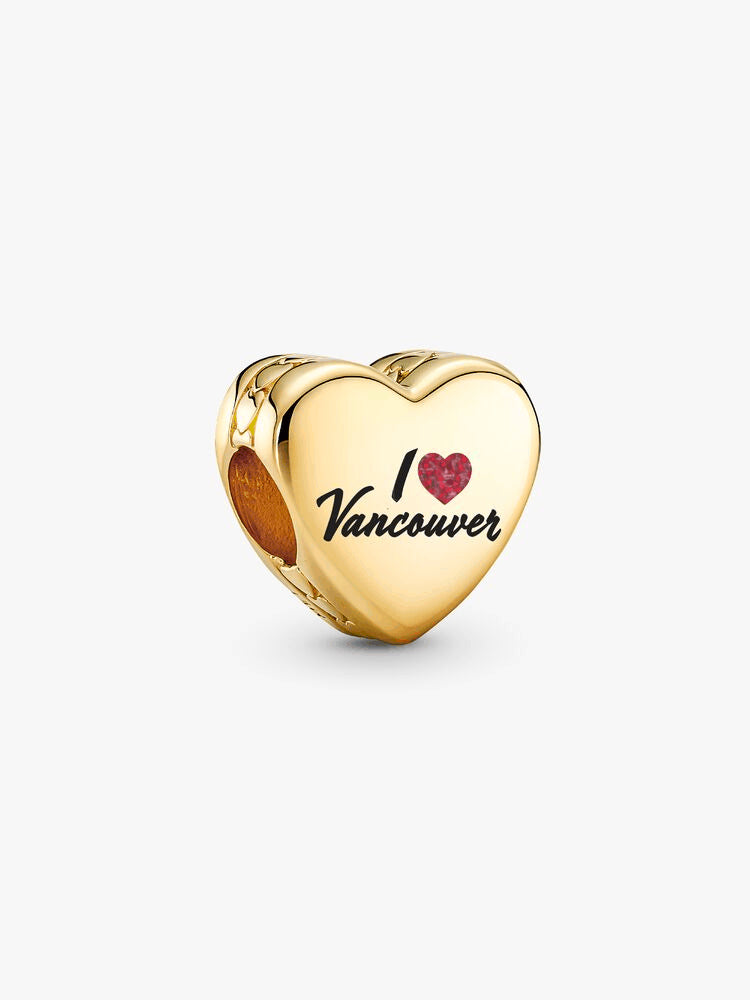 FINAL SALE - Vancouver My Happy Place Heart Charm