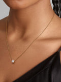 Pandora Era 14k Gold Lab-grown Diamond Pendant Necklace