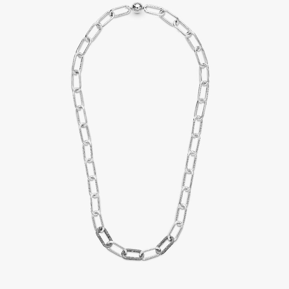 FINAL SALE - Pandora ME Round Clasp Medium-Link Chain Necklace