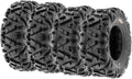 ATV UTV All-Terrain Tire Set, 4 Count, 25x8-12 Front, 25x10-12 Rear, 6-Ply - A033 Power.I