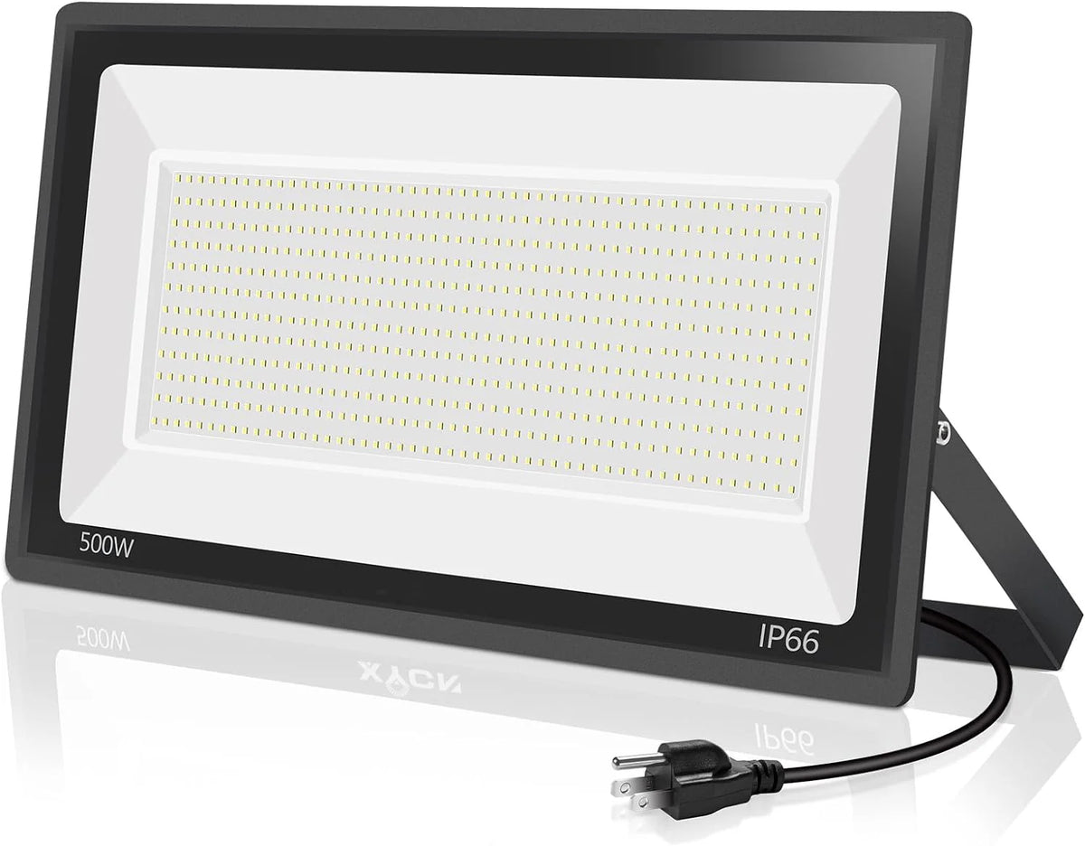YANYCN 200W LED Flood Light 3 Pack, 22800lm 5000K Daylight White, IP66 Waterproof - 200W-TG-XPG-A
