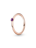 FINAL SALE - Purple Solitaire Ring