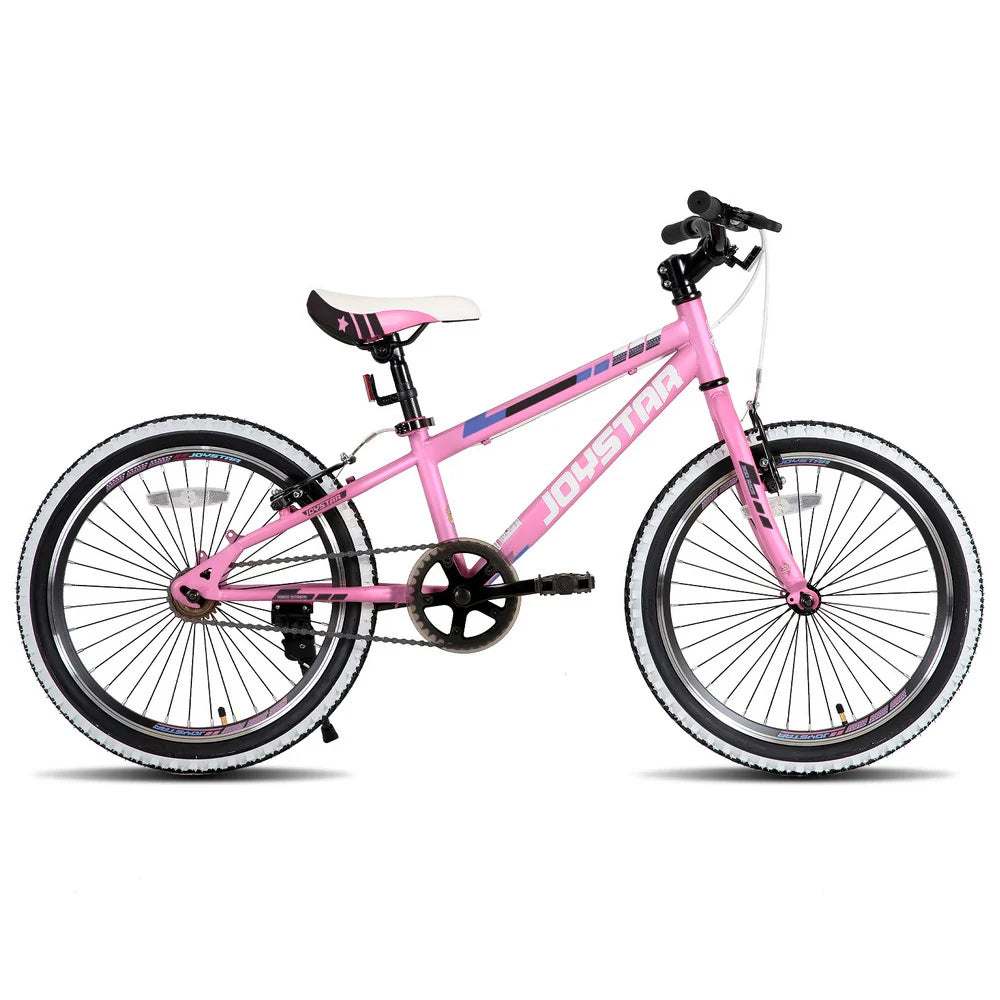 Kids' Single-Speed Mountain Bike, 20-Inch/24-Inch - White Wall Knobby Tires