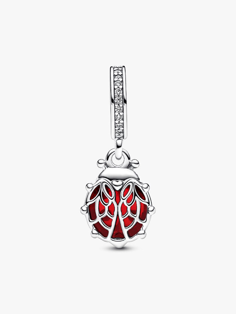 Red Ladybird Dangle Charm