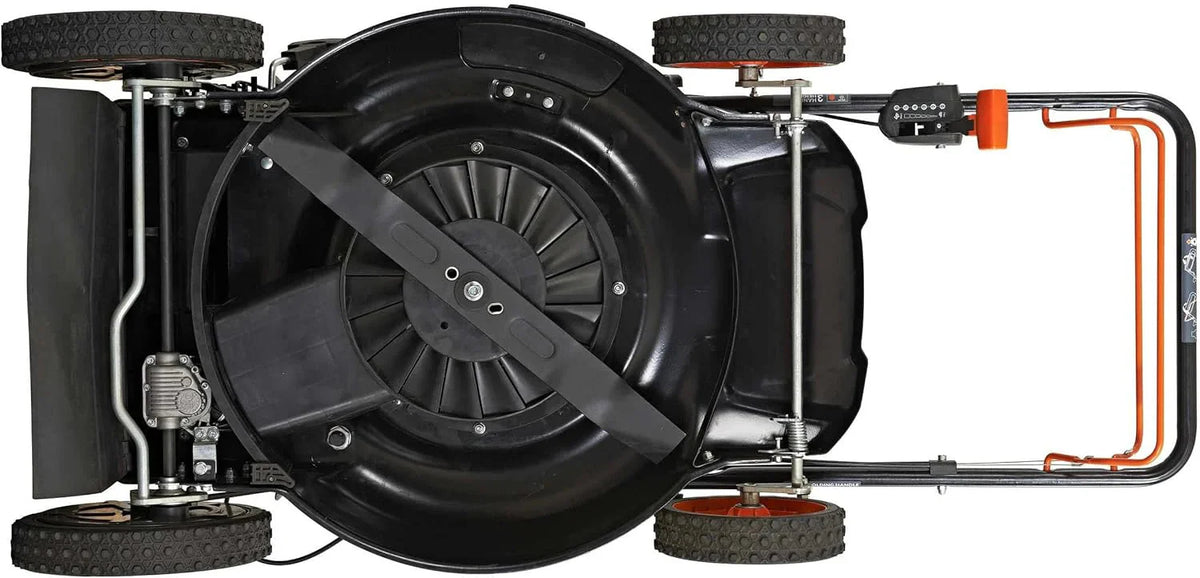 YARDMAX 22 in 201cc 6-Speed CVT RWD 3-in-1 Self-Propelled Lawn Mower, Black - YG2760