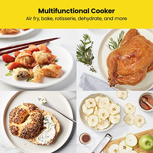 CHEFMAN Multifunctional Digital Air Fryer Rotisserie Dehydrator Convection Oven - 10-Liter