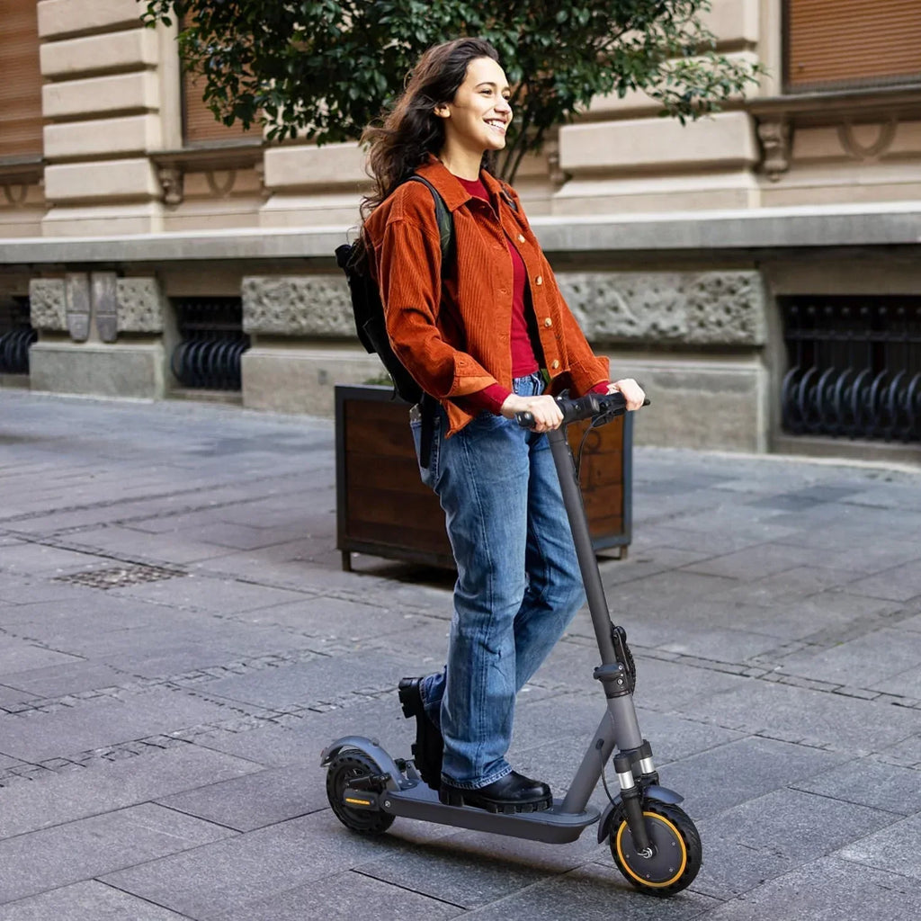 Electric Scooter 350W/500W Motor, 8.5/10 Solid Tires, 19/22 Mph, 28/21/12 Miles Range