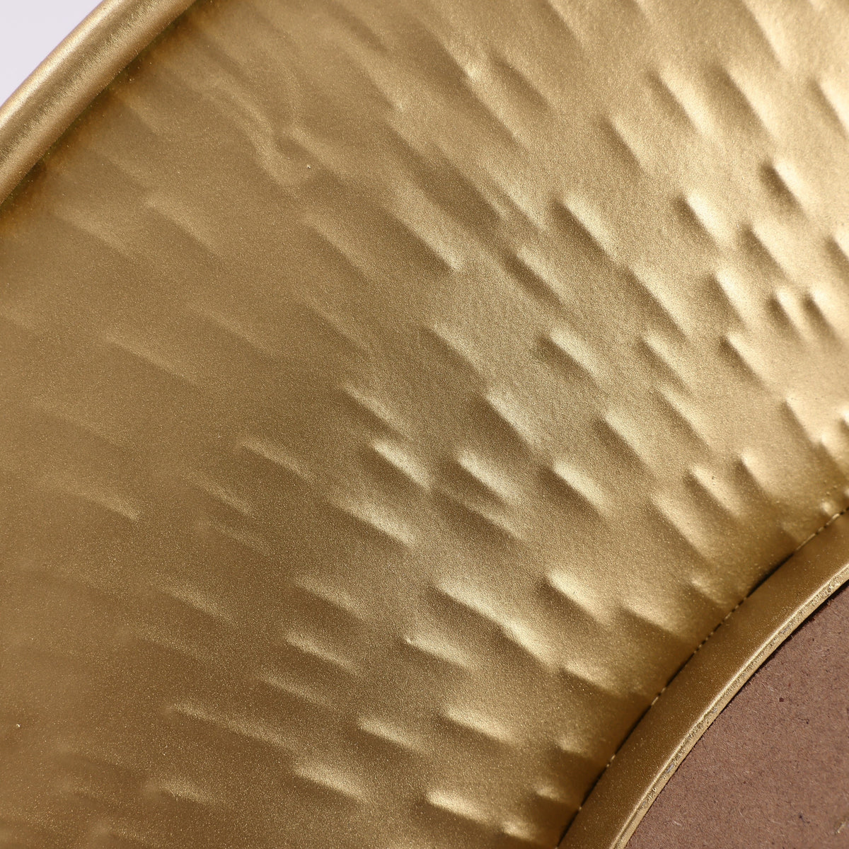 3-Piece Gold Metal Round Wall Mirror Set - 22.25" x 2.36", 19.7" x 2.25", 15.4" x 2.25"