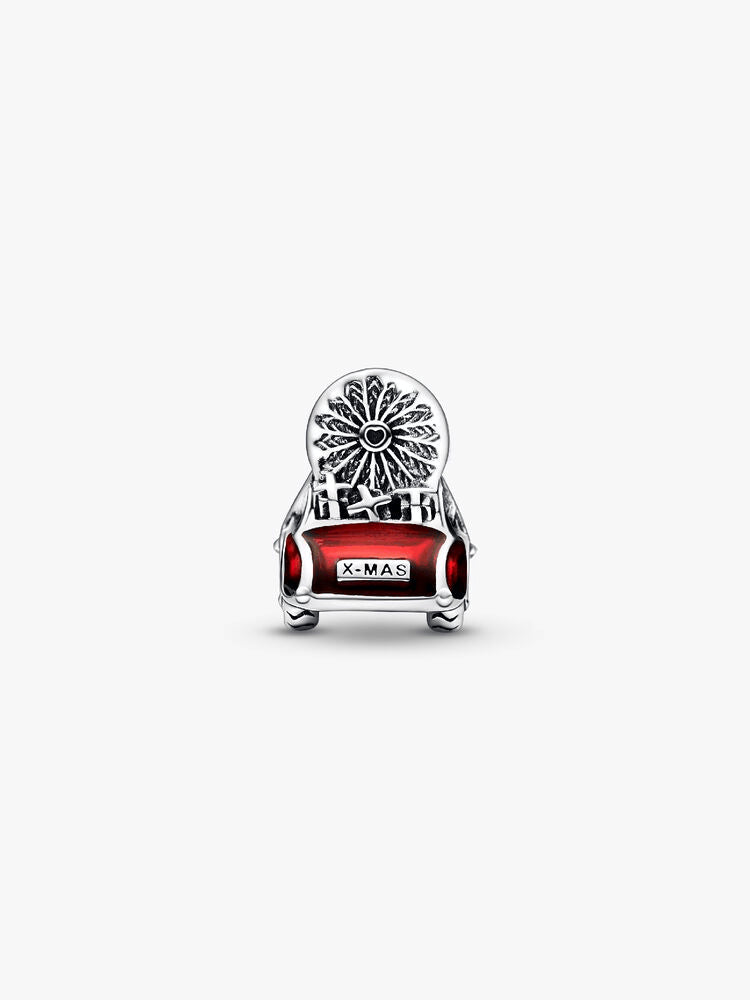 Festive Car & Christmas Tree Charm