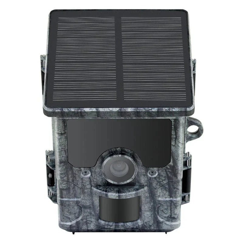 Clear Vision Solar WiFi Bluetooth Wildlife Trail Camera, 2K Full HD, 24MP - Solar