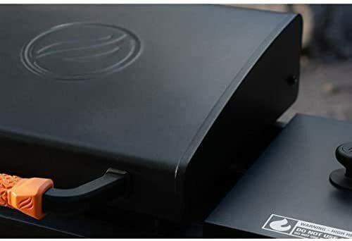 17 Inch Tabletop Griddle, 2 Burner, Black
