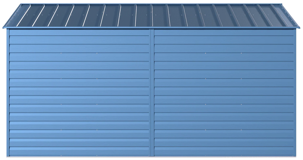 Arrow Select Steel Storage Shed, 10x14, Blue Grey