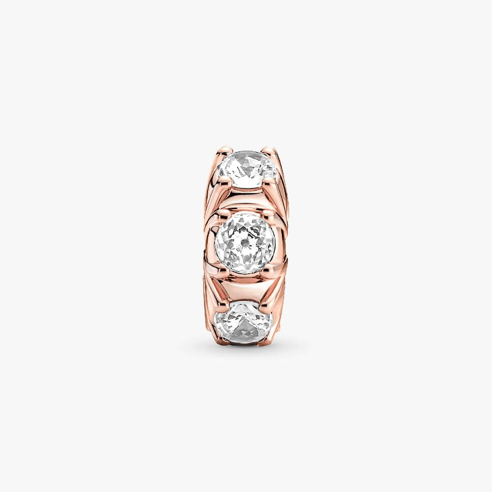 FINAL SALE - Long Pronged Sparkling Clip Charm