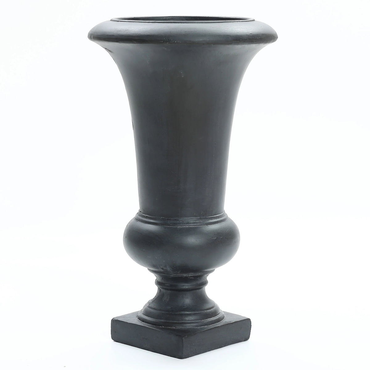Handmade Fiber Stone Urn Planter Pot, 22.75 in Tall x 13.13 in Diameter