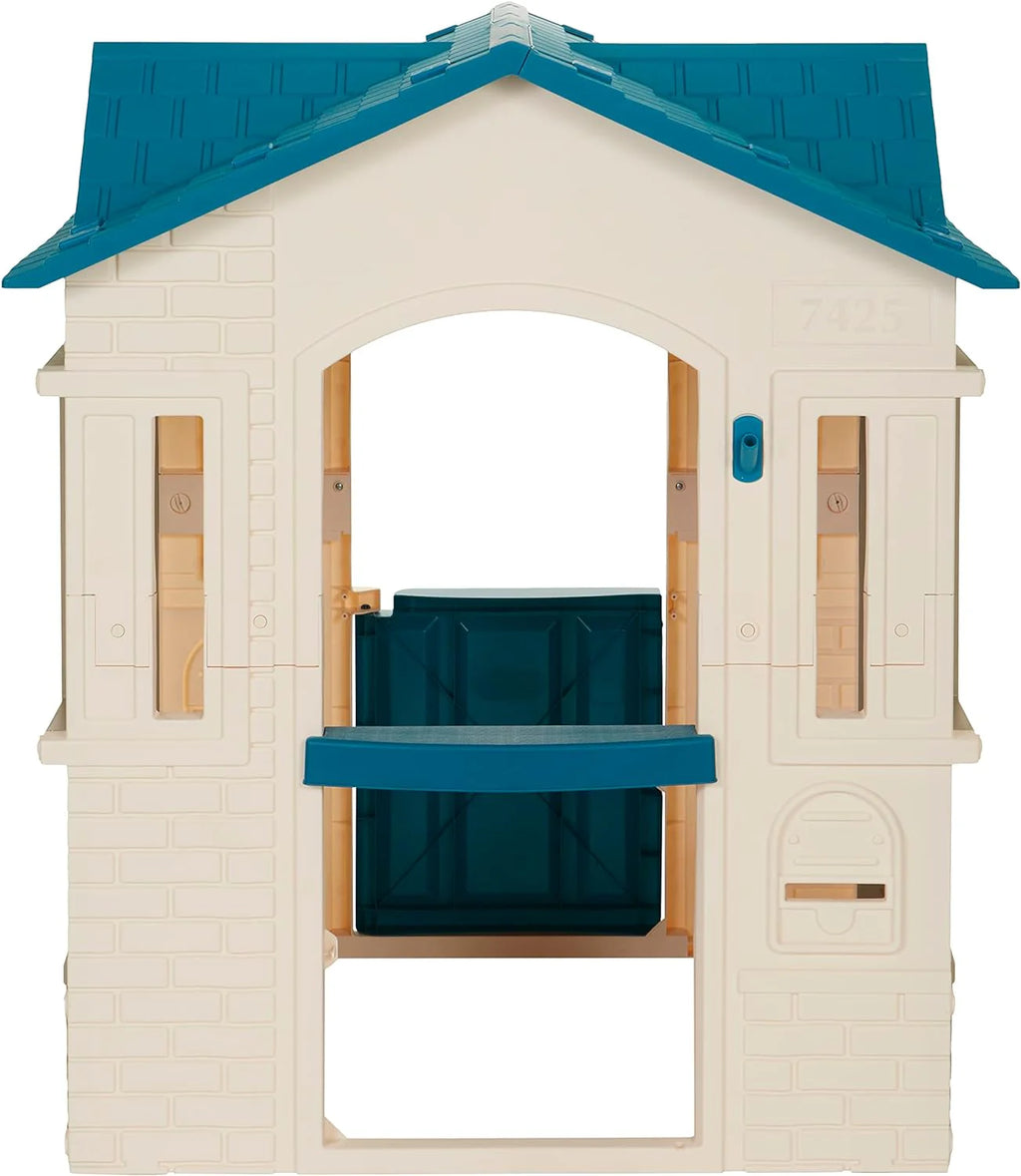 Little Tikes Cape Cottage Playhouse, Blue, Large, 13 x 31 x 41 Inches - 654053M