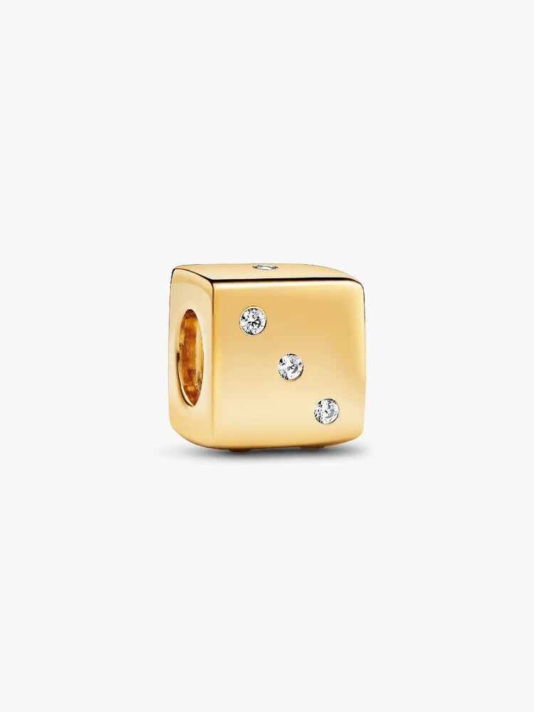 Sparkling Dice Charm