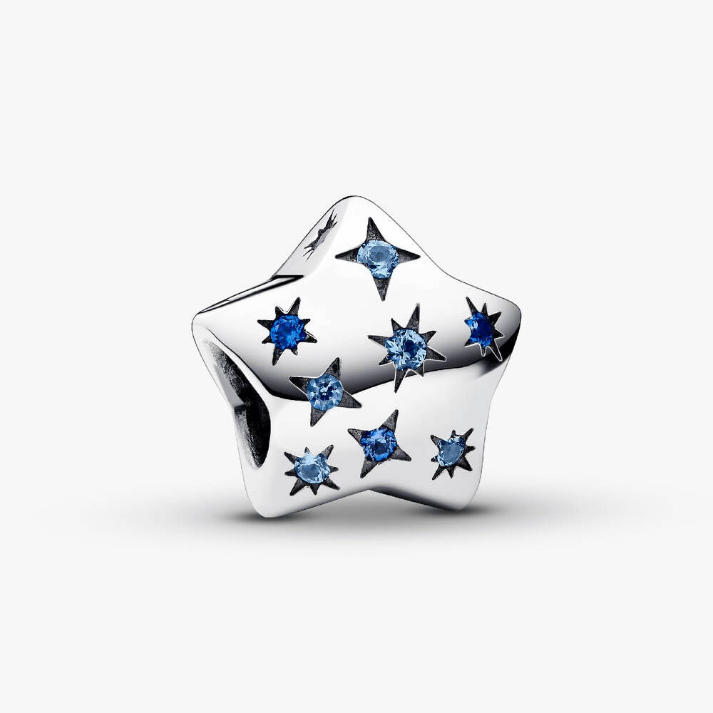Bold Sparkling Star Charm
