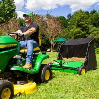 John Deere Tow-Behind Lawn Sweeper, 42 Inch, 24 Cu. Ft. Capacity