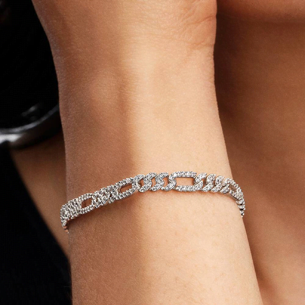 Oval Cuban Chain Bracelet