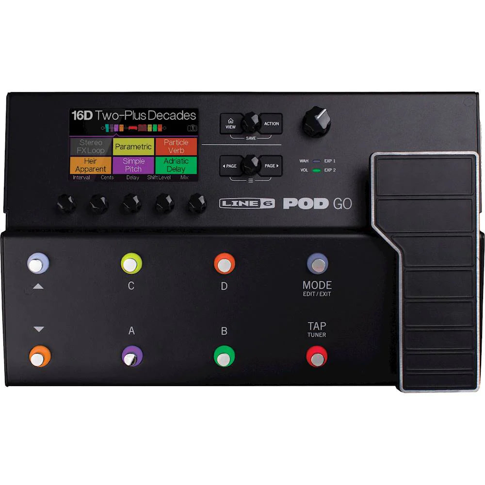 Line 6 POD Go Guitar Processor - Black