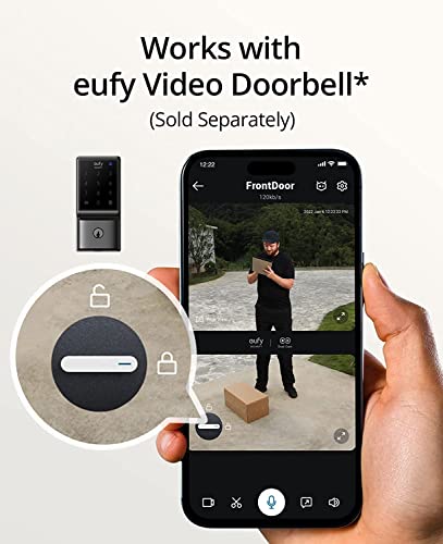 eufy Security Smart Lock C210 5-in-1 Keyless Entry Door Lock With Built-in Wi-Fi Deadbolt - C210
