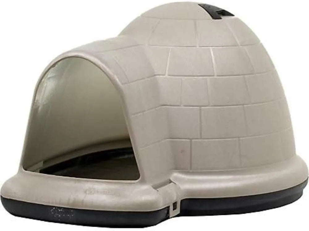XL All-Weather Igloo Dog House for 90-125 Lb. Dogs
