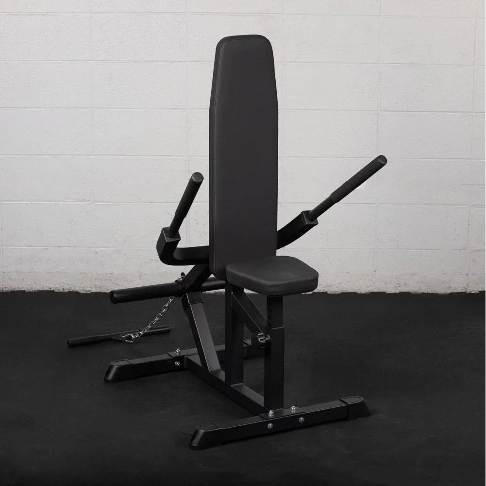 Titan Fitness Plate-Loaded Seated Dip Machine, 200 LB, Adjustable 16.75in To 22in Seat Height