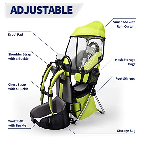 besrey Child Toddler Hiking Carrier Backpack