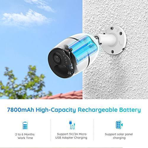 REOLINK Outdoor Solar-Powered 3G/4G LTE Security Camera System - Reolink Go