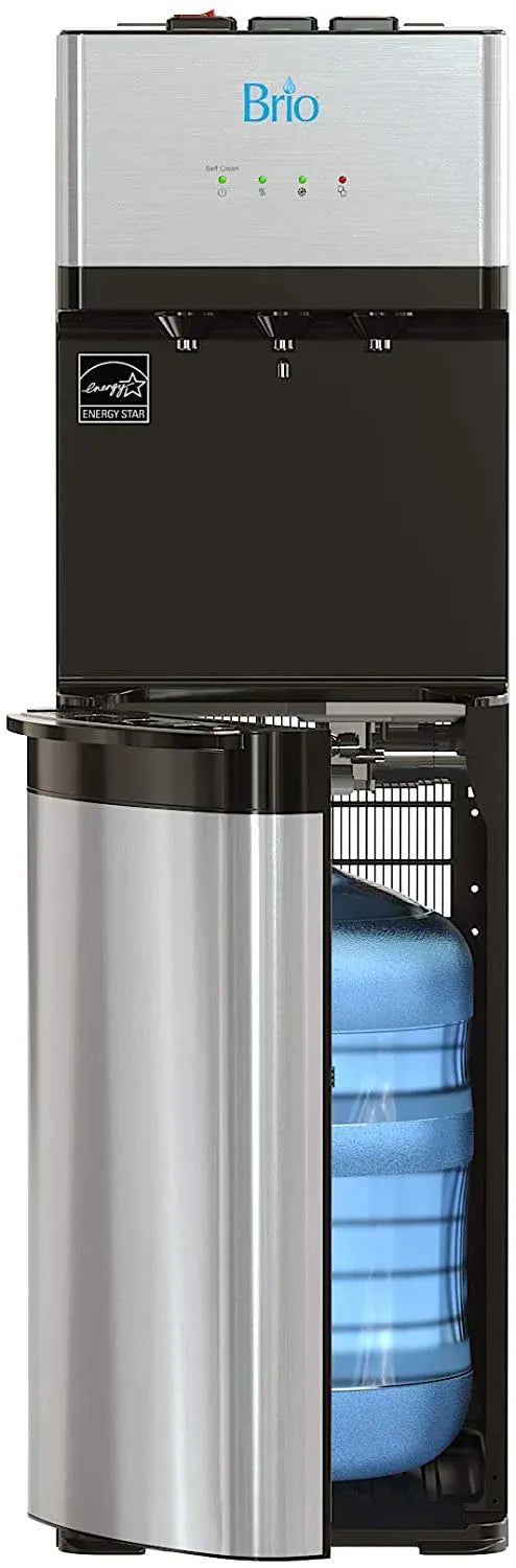 Brio Self-Cleaning Bottom-Loading Water Cooler Dispenser - 3 Temperature Settings