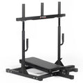 Titan Fitness Vertical Leg Press Machine, 400 LB Capacity, Diamond Footplate, Olympic Plate Compatible