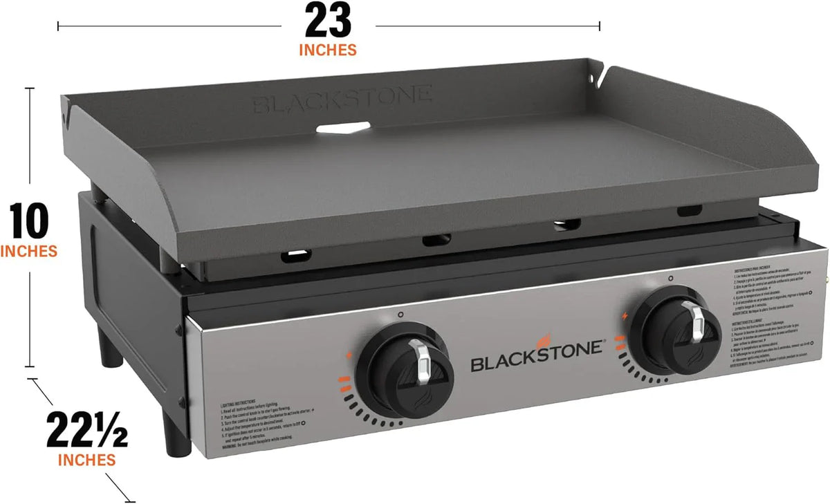 BLACKSTONE 22 inch Tabletop Griddle, Black - 1666