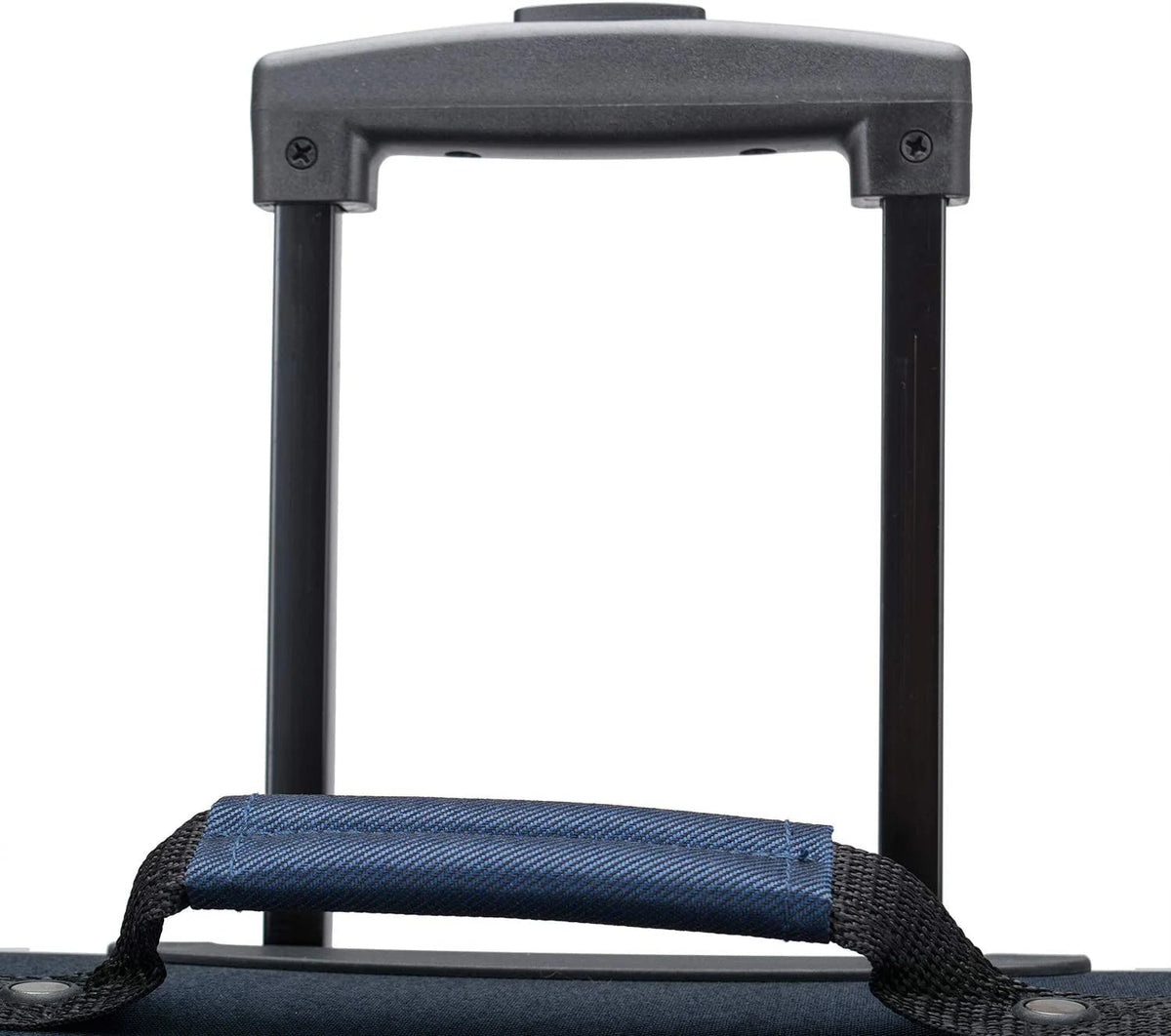 U.S. Traveler Expandable Softside Luggage, Navy, 31in Checked Large - Aviron Bay