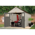 Suncast Tremont Plastic Storage Shed, 8 ft. W x 16 ft. D - BMS8165