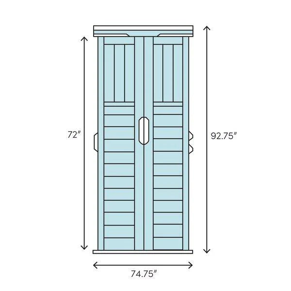 Suncast Resin Storage Shed 6 ft. 3 in. W x 5 ft. 6 in. D - BMS6510D