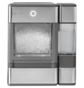 GE Profile Countertop Nugget Ice Maker With Side Tank, Stainless Steel, 33 lbs Daily Ice Production - Opal