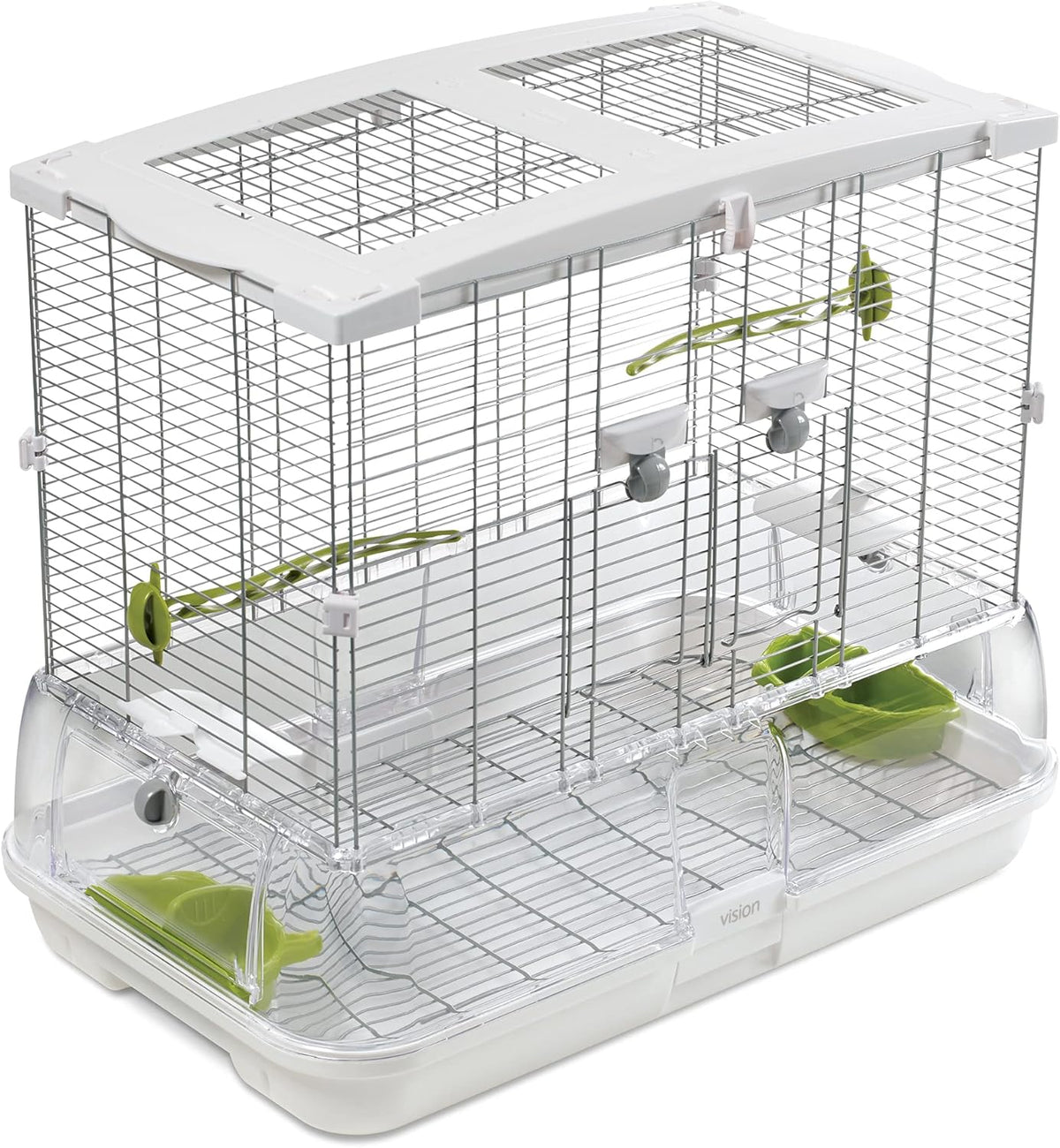 Bird Cage, Medium, Olive - M02