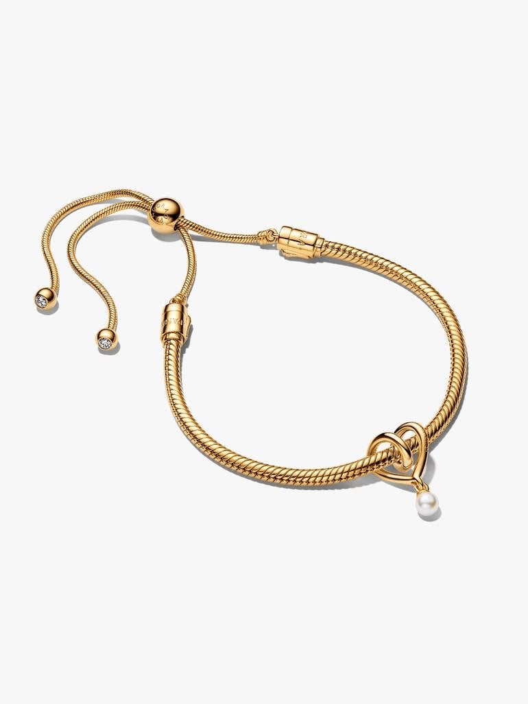 Golden Heart Bracelet Gift Set