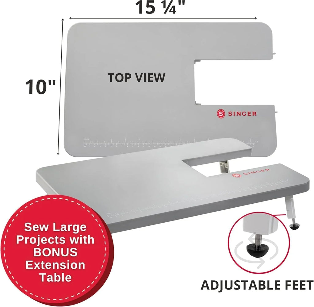SINGER Heavy Duty High Speed Sewing Machine With Accessory Kit, 110 Stitch Applications - 4452