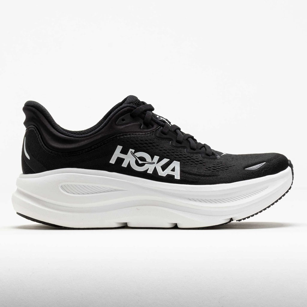 Bondi 9 Women's Running Shoes, Black/White