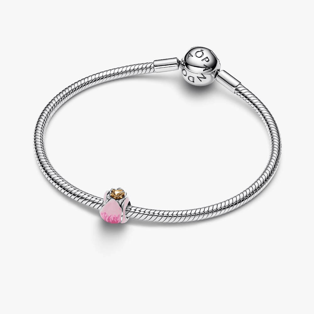 Pink Tulip Charm