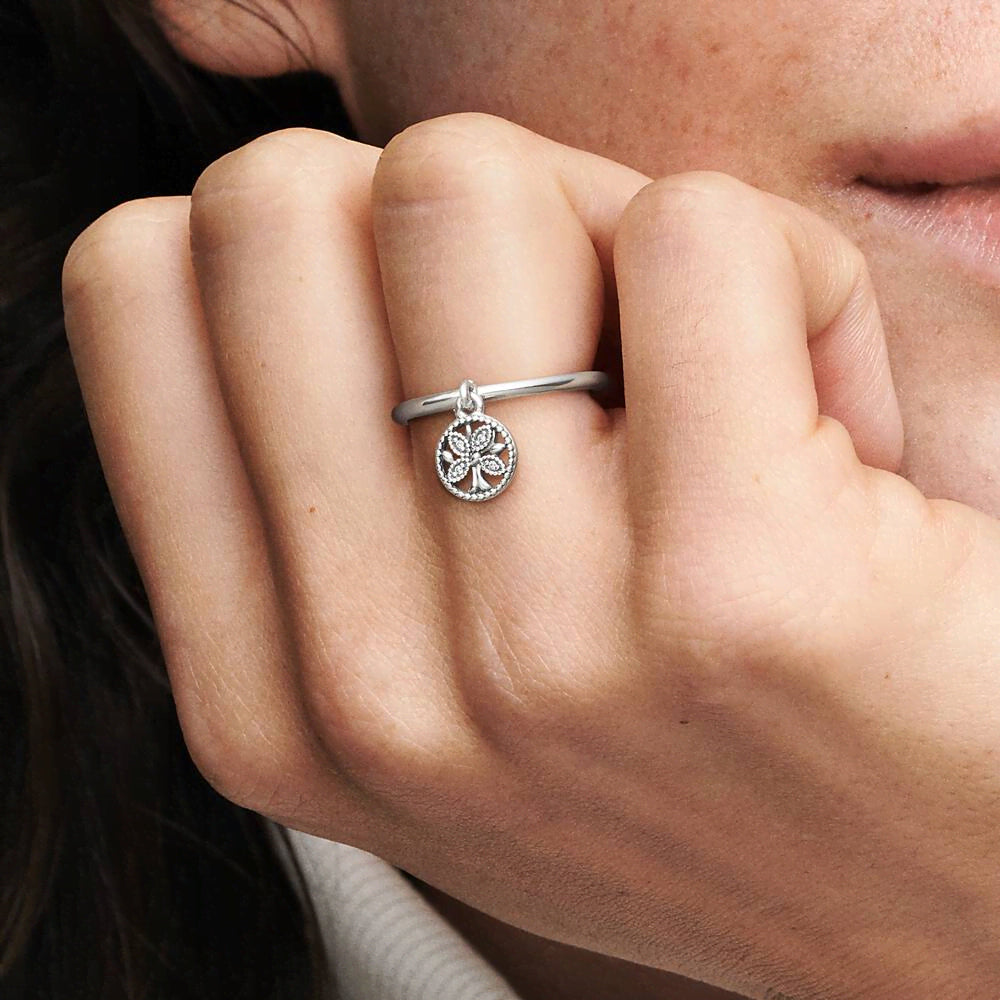 FINAL SALE - Dangling Family Tree Ring