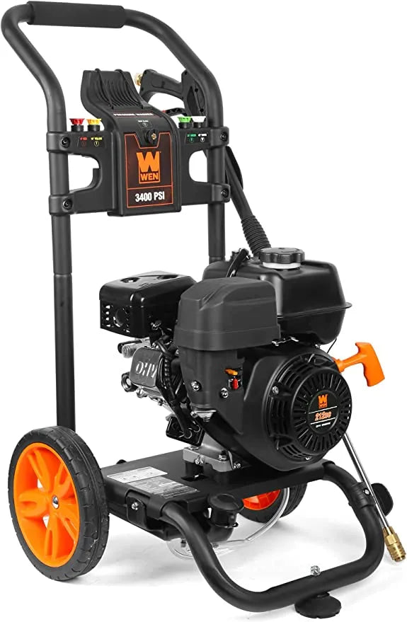 WEN Gas Pressure Washer 3400 PSI 2.7 GPM 212cc Engine