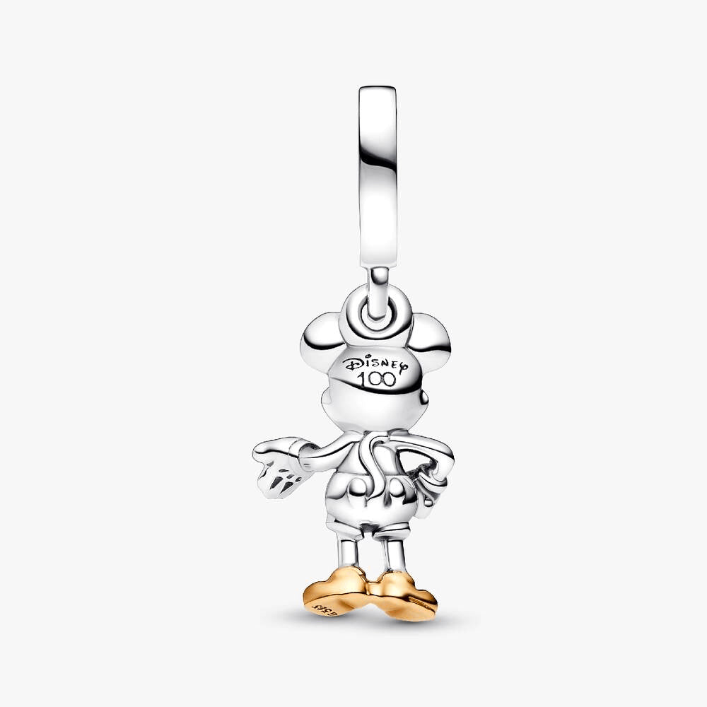 FINAL SALE - Disney 100th Anniversary Mickey Mouse Lab-grown Diamond Dangle Charm