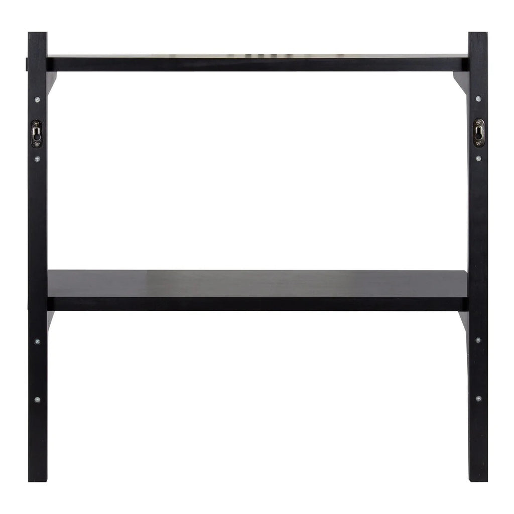 Mid-Century Wall Shelves, 24x8x24 Inch Decorative Wall-Mounted Storage And Display Shelving