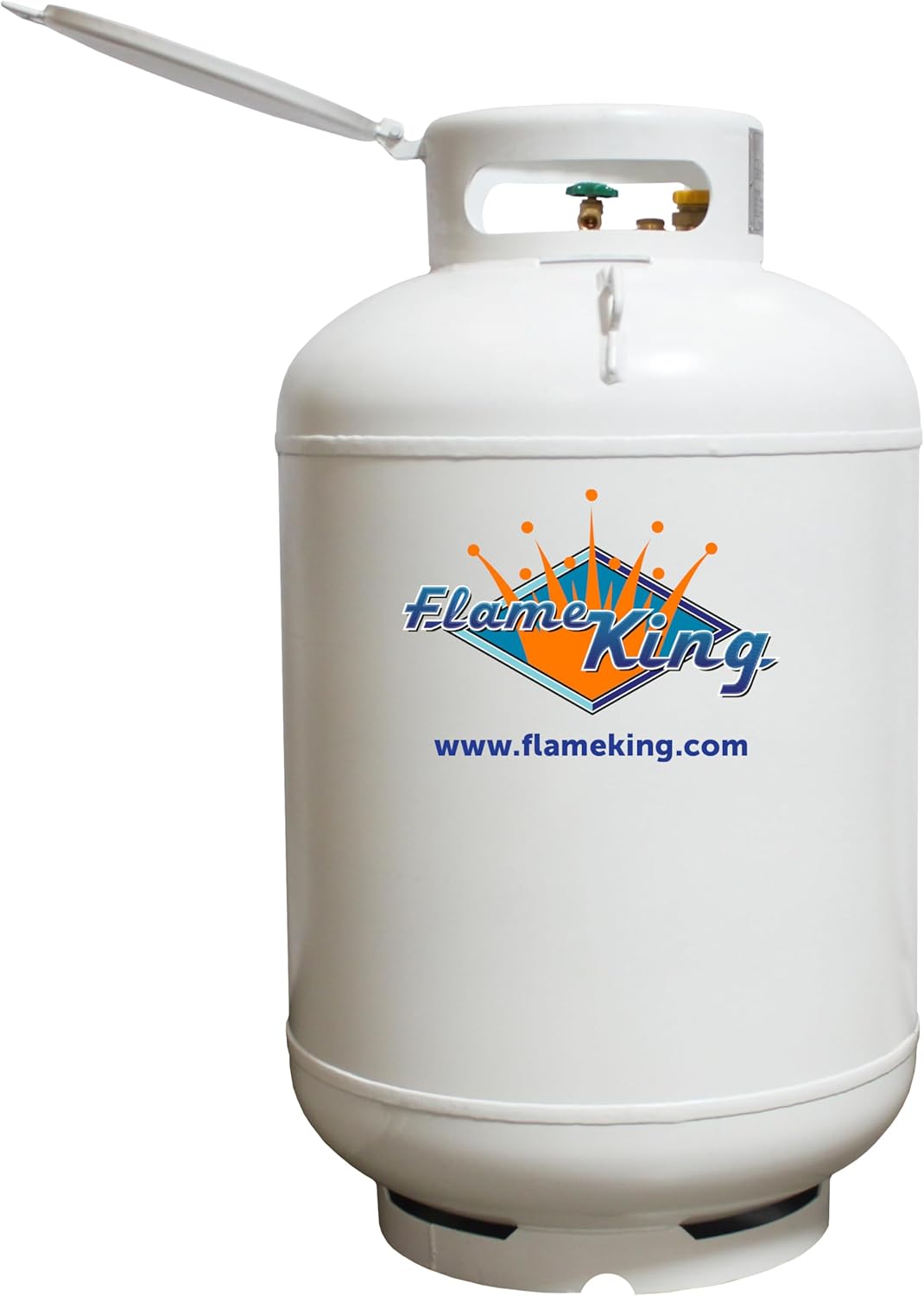 420-Lb. ASME Vertical Propane Tank, White