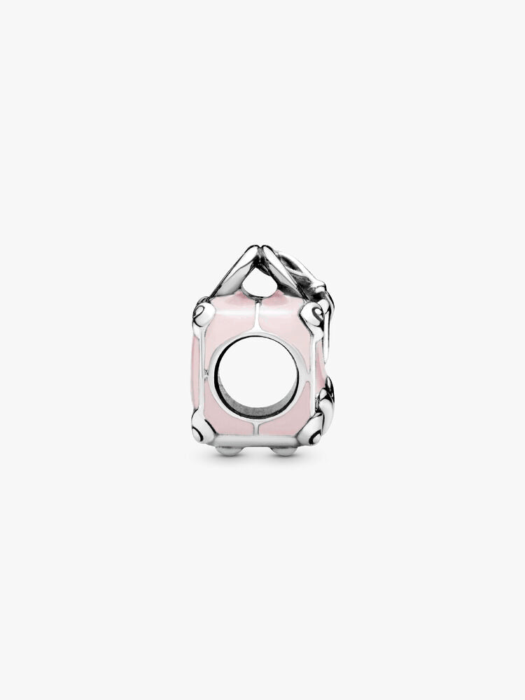 Pink Travel Bag Charm
