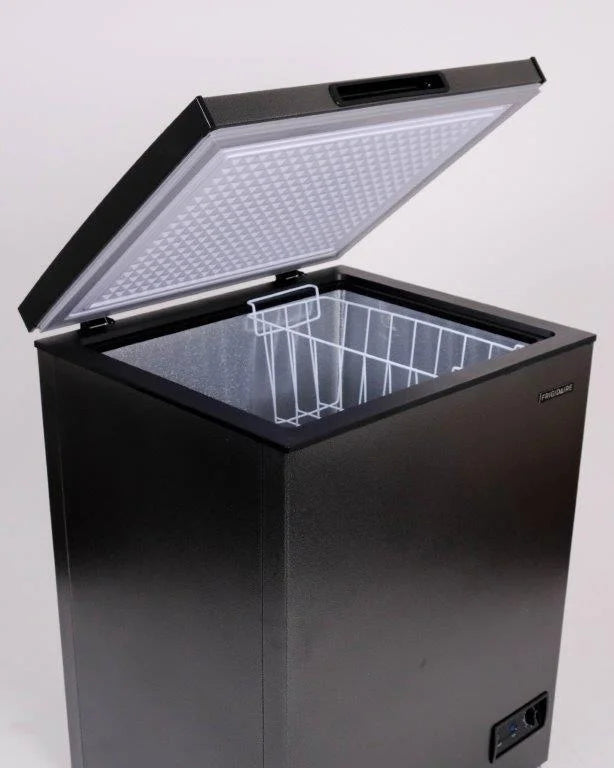 Frigidaire Chest Freezer, 5.0 Cu. Ft., Black Granite Design