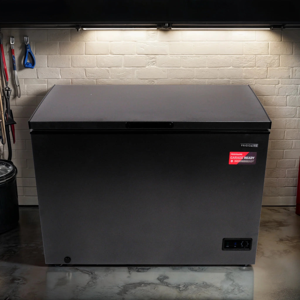 Frigidaire Chest Freezer, 5.0 Cu. Ft., Black Granite Design